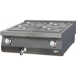 Bain-marie électrique - gamme 900 - 4 x gn 2/3