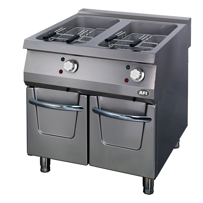 Friteuse sur coffre électrique - gamme 900 - 22 + 22 l