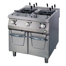 Cuiseur à pâtes électrique sur placard fermé - gamme 900 - 40 + 40 l