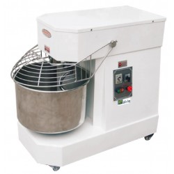 Pétrin pizzas - tête et bol fixes - 20 l - 2 vitesses - 400 v