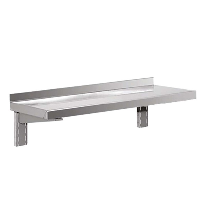 Étagère murale simple - prof. 400 mm - long. 1600 mm Étagère murale simple - prof. 400 mm - long. 1600 mm