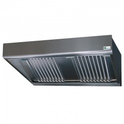 Hotte de ventilation avec éclairage led - long. 2200 mm