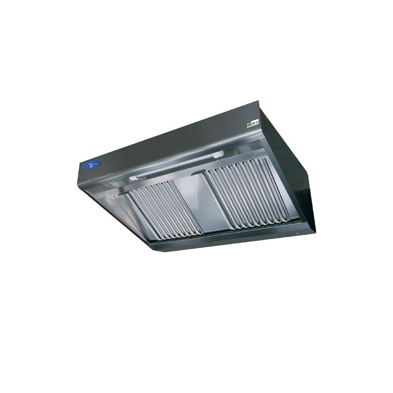 Hotte de ventilation entièrement équipée - long. 1200 mm