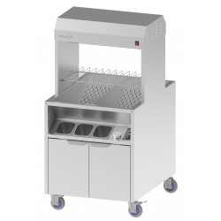 Poste de salage double chauffe traversant 800