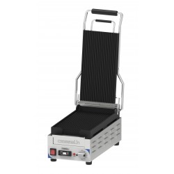 Grill Panini compact Premium Rainurée - Rainurée avec minuteur