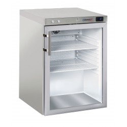 Armoire négative à spiritueux vitrée 140 L Inox