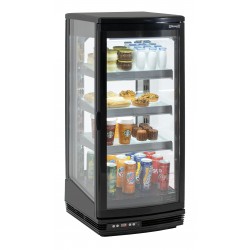 Mini vitrine réfrigérée 93 L Noire