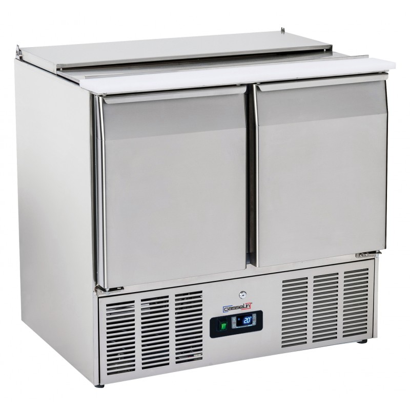 Saladette de préparation 2 portes 900