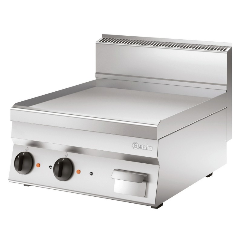 Plaque grill électrique, dimensions: 650x600x295 mm.