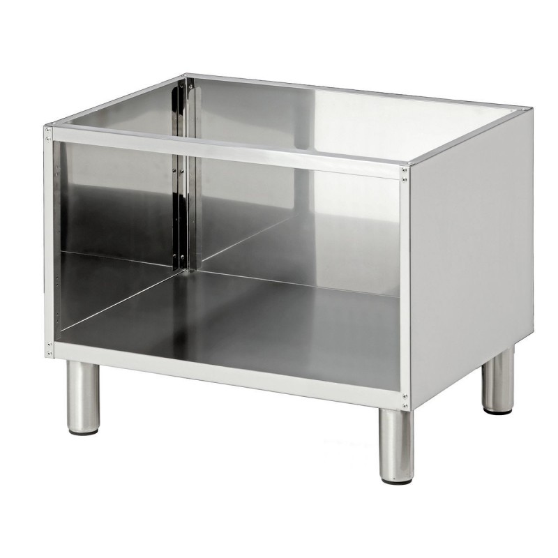Soubassement inox 18/10, L700xP535xH560-660 mm, Série 650. Soubassement inox 18/10, L700xP535xH560-660 mm, Série 650.