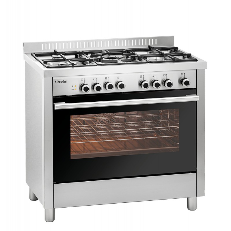Cuisinière à gaz BGH 600-521, dimensions: 645x895x828 mm.