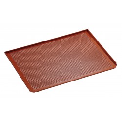 Plaque perforée 433x333-SI, dimensions: 433x333x10 mm.