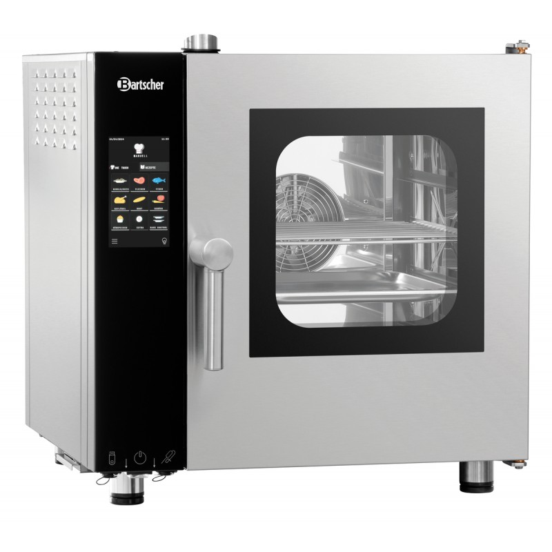 Four mixte à vapeur, dimensions: 775x635x680 mm.