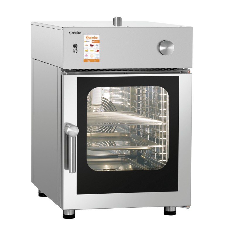 Four mixte à vapeur, dimensions: 880x520x875 mm.