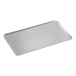 Plaque perforée 1/1-AL, dimensions: 325x530x10 mm.