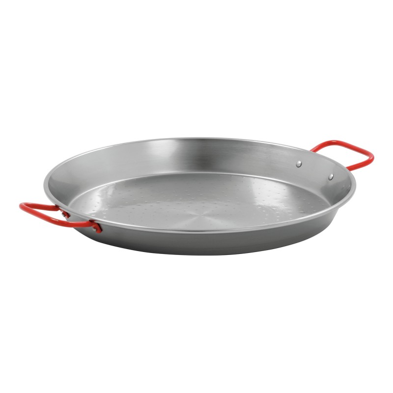 Poêle à paëlla STP380, dimensions: 385x485x45 mm. Poêle à paëlla STP380, dimensions: 385x485x45 mm.