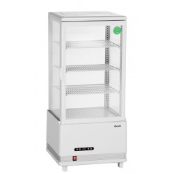 Mini-vitrine réfrigérée 78L, dimensions: 445x400 mm.