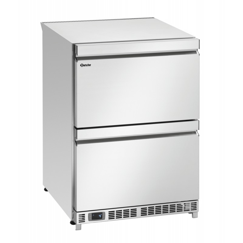 Réfrigérateur à tiroirs 600S2, dimensions: 600x645x845 mm.