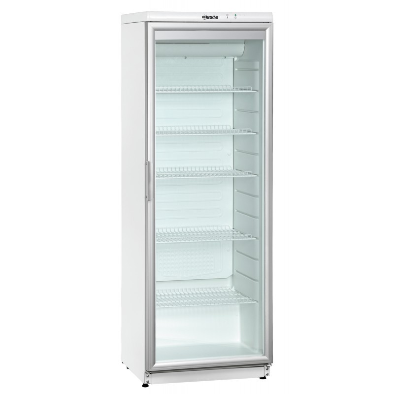 Réfrigérateur à bouteilles 350L, dimensions: 600x600x1730 mm.