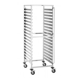 Chariot Gastronorm AGN1800-2/1, dimensions: 765x785x1750 mm.