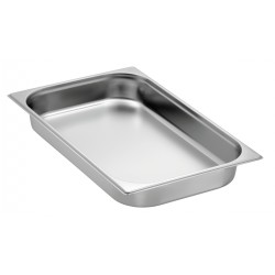 Bac GN en acier inoxydable, 530x325x65 mm, 9L.