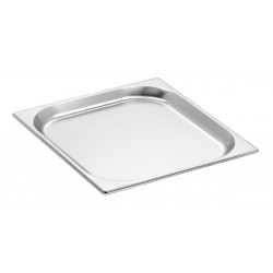 Bac GN en acier inoxydable, dimensions 354x325x20 mm.