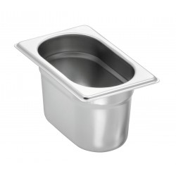 Bac GN en acier inoxydable, 176x108x100 mm, 1L.
