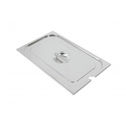 Couvercle ajouré 1/1GN, acier inoxydable, 530x325x20 mm.