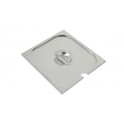 Couvercle ajouré 2/3GN, acier inoxydable, 354x325x20 mm.