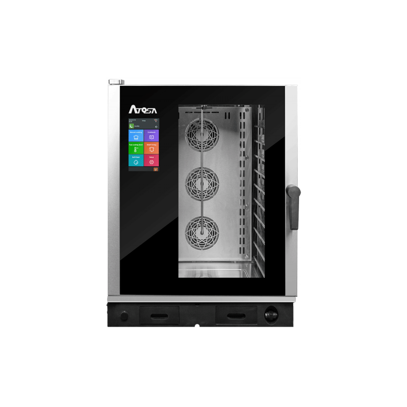Four mixte 10 niveaux GN2/1 - 150 à 300 couverts/jour - Electrique -  Dim :   908x1224x1080 mm