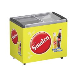 Coffre refroidisseur, couvercles coulissants vitrés, 294L