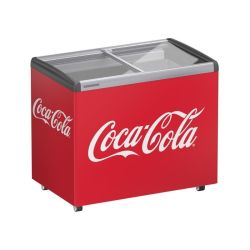 Coffre refroidisseur, couvercles coulissants vitrés, 294L