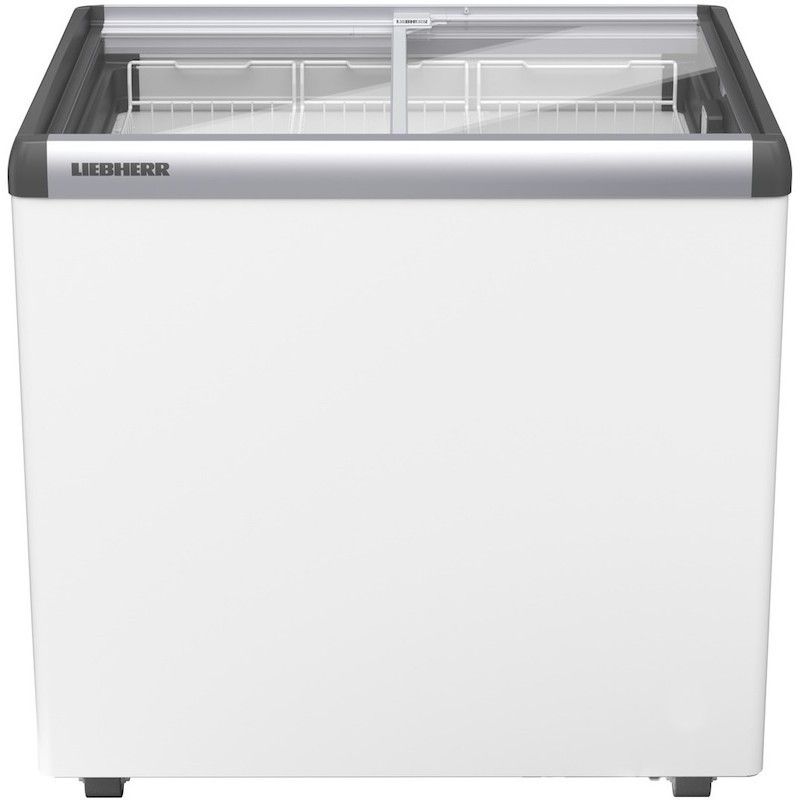 Conservateur glaces, couvercles vitrés, 220L