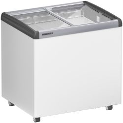 Conservateur glaces, couvercles vitrés, 220L
