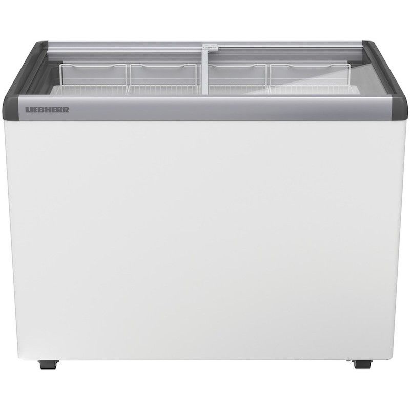 Conservateur glaces, couvercles vitrés, 294L
