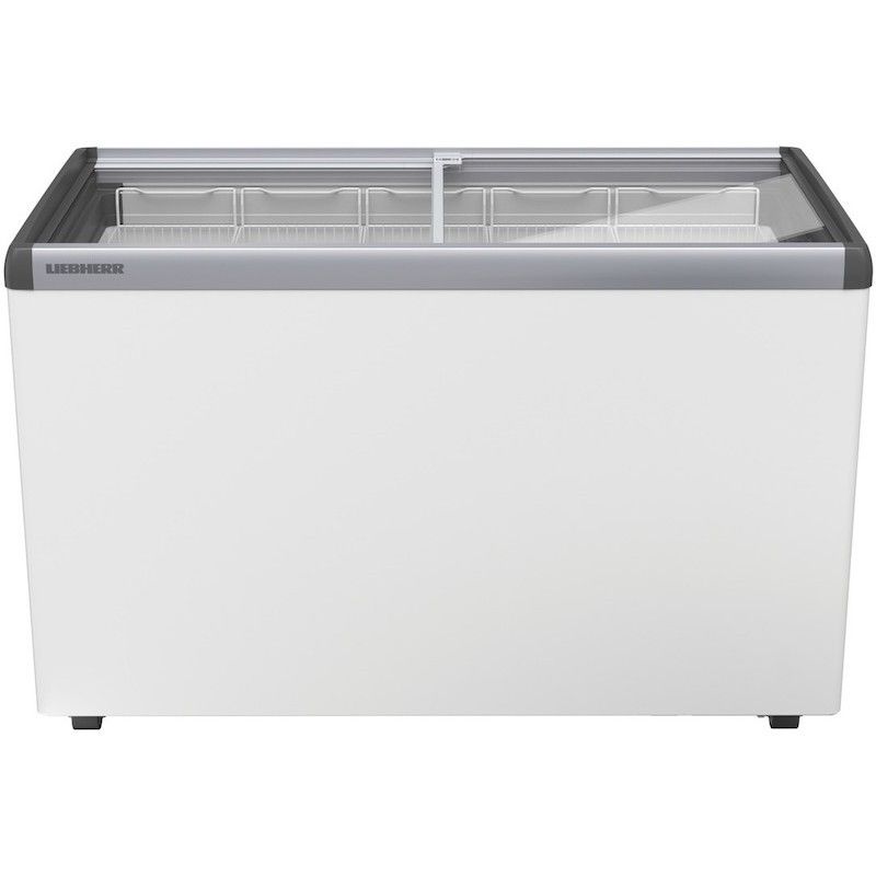 Conservateur glaces, couvercles vitrés, 369L