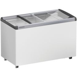 Conservateur glaces, couvercles vitrés, 369L