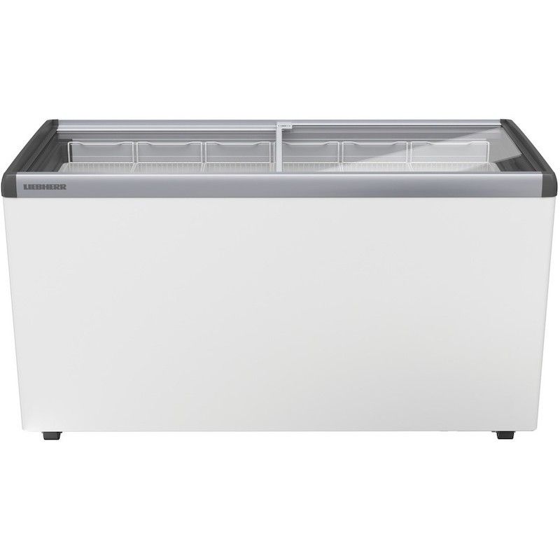 Conservateur glaces, couvercles vitrés, 444L