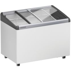 Conservateur glaces, couvercles vitrés inclinés, 276L