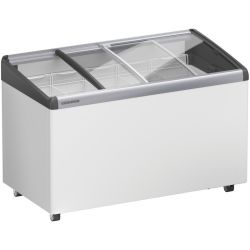 Conservateur glaces, couvercles vitrés inclinés, 347L