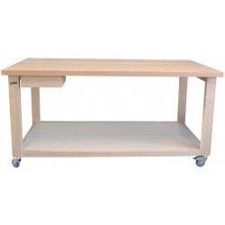 Table de boulanger en hêtre...