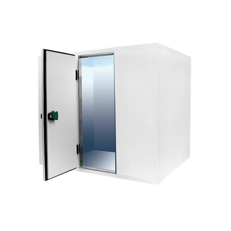Chambre froide, épaisseur 120 mm, dimension externe (LxPxH) 3000x3000x2200 mm Chambre froide, épaisseur 120 mm, dimension externe (LxPxH) 3000x3000x2200 mm