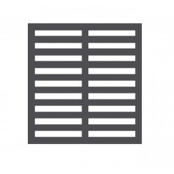 GRILLE DU MILIEU POUR 7455.2205-2210-2410