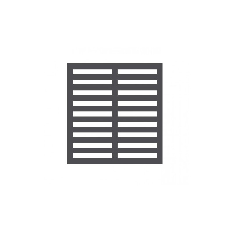 GRILLE DU MILIEU POUR 7455.2205-2210-2410 GRILLE DU MILIEU POUR 7455.2205-2210-2410