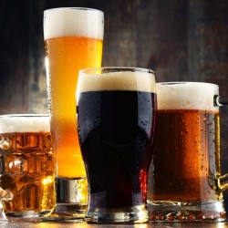 Refroidisseur de bière avec robinet de distribution - 556 litres - 3 portes