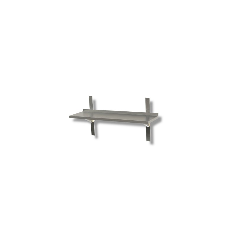 Etagère simple sur crémaillère fournie Dim : 70 x 40 x 4 cm Etagère simple sur crémaillère fournie Dim : 70 x 40 x 4 cm