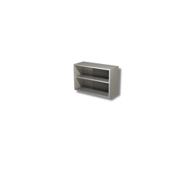 Placard ouvert suspendu 1 étagère 2 Niv. de rangement  Dim : 40 x 40 x 65 cm