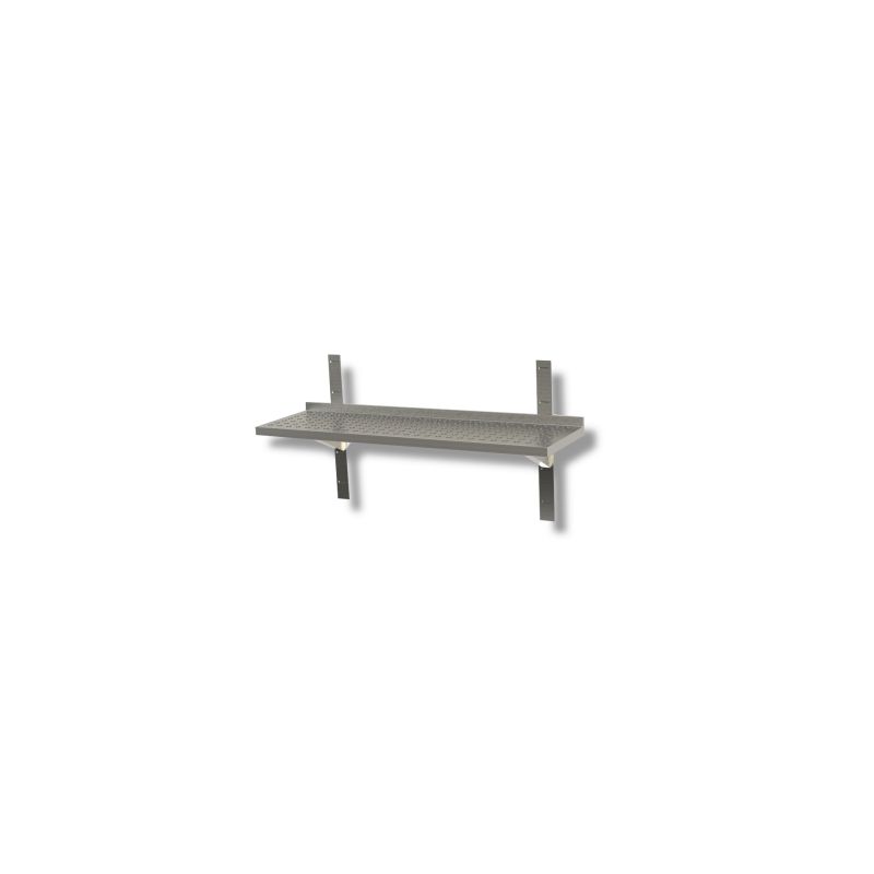Etagère simple perforée pour égouttoir sur crémaillère fournie Dim : 70 x 30 x 4 cm Etagère simple perforée pour égouttoir sur crémaillère fournie Dim : 70 x 30 x 4 cm