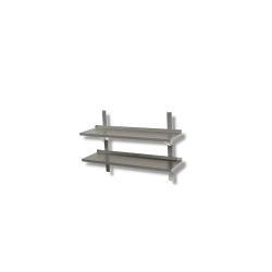 Etagères double perforées pour égouttoir sur crémaillère fournie Dim : 70 x 30 x 4 cm