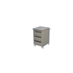 Meuble 3 tiroirs central Dim : 50 x 60 x 85 cm